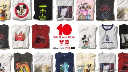 ユニクロとディズニーが贈る「MAGIC FOR ALL」10周年