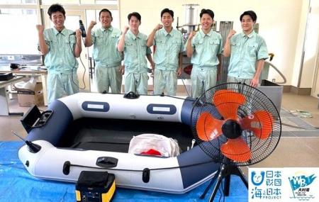 大村湾で挑む、高校生の手作りボートレース大会！【観