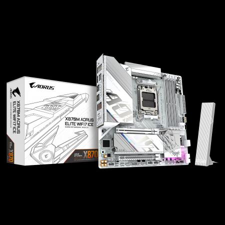 GIGABYTEより、AMD X870チップセット搭載、Micro-ATX 
