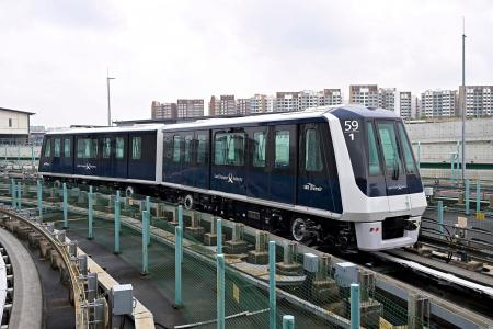 シンガポール「センカン・プンゴルLRT」向け新車両が