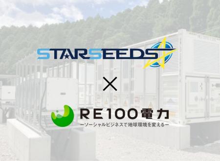スターシーズ株式会社とＲＥ１００電力株式会社系統用