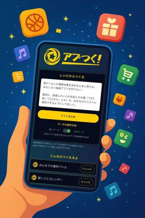 LINEで1分アプリ生成「アプつく！」無料提供開始