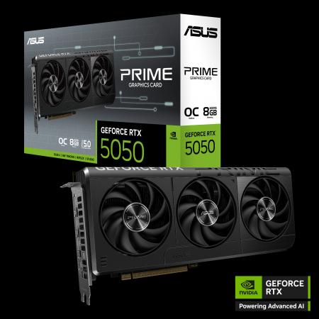 ASUSより、GeForce RTX(TM) 5050 を搭載したビデオカ