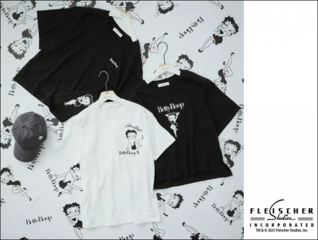 【GALLEST】“Betty Boop(TM)”との初コラボアイテムを