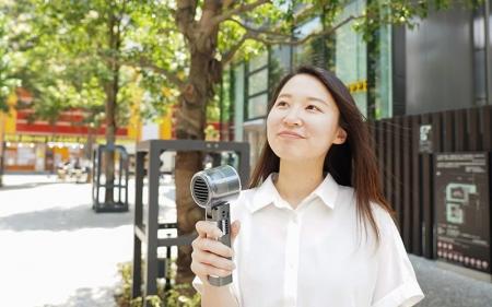 サンコーが生み出した新しい形の冷涼ハンディファン『
