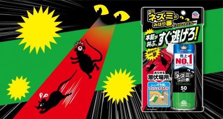 アース製薬、『ネズミのみはり番 1プッシュ式スutf-8