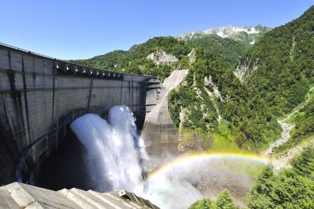 日本オーチス、日本最大級 黒部ダムの黒部川第四発電