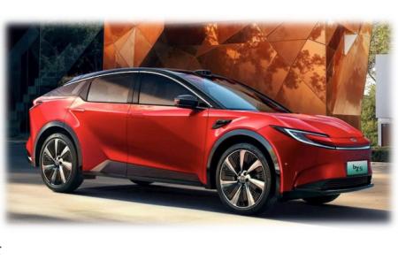 「bZ5」はトヨタと、BYD TOYOTA EV TECHNOLOGY、一...