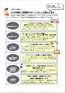 大分市の障がい者就労支援サポートサロンが装いも新た