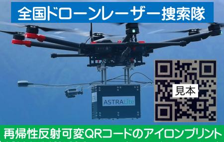 津波に備えて「再帰性反射QRコードの学生服」を普及「