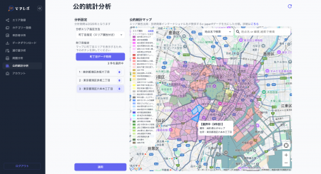 人流マーケティングツール「マチレポ」をメジャーアッ 人流マーケティングツール「マチレポ」をメジャーアッ