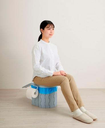 丈夫で清潔！丸洗いできる非常用トイレ「COGIT防災　