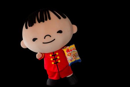 ケンミン食品のマスコットキャラクター　ケンミンぼう