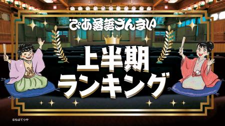 落語動画サブスク「ぴあ落語ざんまい」2025年上半期ラ