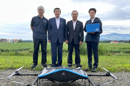 伊東内閣府特命担当大臣を上士幌町にお迎えし、新スマ