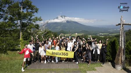 Insta360、北海道ルスツリゾートでグローバルクリエイ
