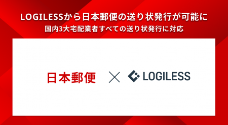 「LOGILESS」から日本郵便の送り状発行が可能に