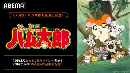 ハム太郎をみんなでお祝い！誕生日当日8月6日（水）に
