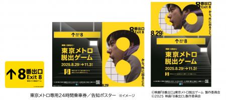 「映画『８番出口』東京メトロ脱出ゲーム」を開催しま