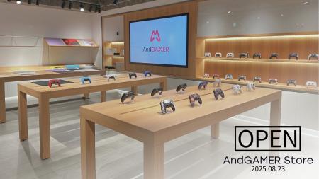 ゲーミングデバイスのAndGAMER、直営店「AndGAMER Sto