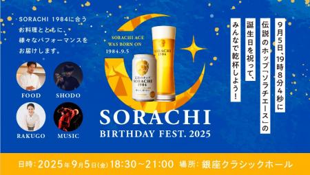 伝説のホップ「ソラチエース」の誕生日を祝う「SORACH
