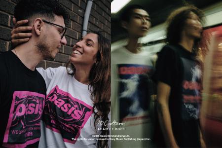 oasis　10Culture / ADAM ET ROPE'の25SS新作Tシャツ