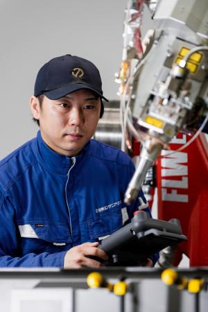 業界初！ 岩手県一関工場にAI搭載ファイバーレーザ溶