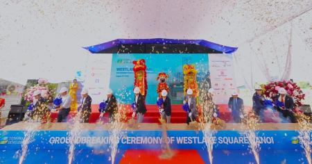 ベトナム・ハノイ 大規模複合ビル［Westlake Square H