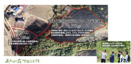 「シナネンあかりの森プロジェクト」が青葉組株式会社