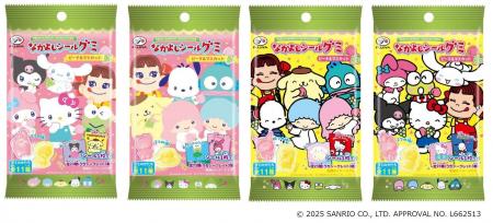 【不二家】ペコちゃんとサンリオキャラクターズのかた