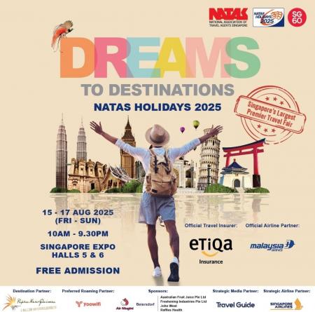 シンガポール夏季旅行博「NATAS Holidays 2025」への