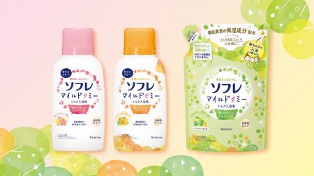 低刺激＆6つの無添加*¹設計を実現！ 新生児から使える