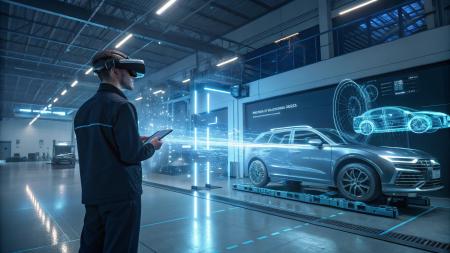 【自動車製造業の生産効率30%向上を実現】統合型DXプ