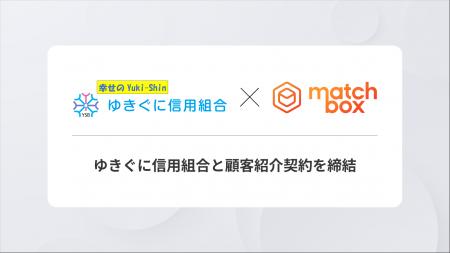 マッチボックステクノロジーズ、ゆきぐに信用組合と顧