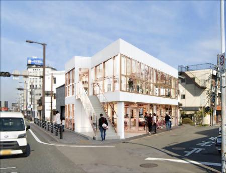 2駅利用・生活動線上に新たなにぎわいを創出狭小・不