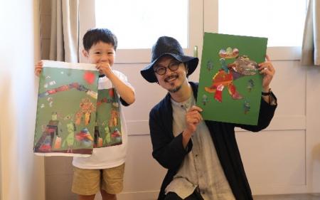 人気絵本作家 谷口智則さんと一緒に、自分だけのTシャ