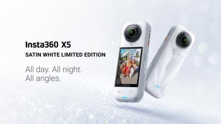 Insta360、「X5 限定モデル サテンホワイト」を世界同