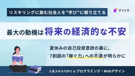 リスキリングに励む社会人を“学び”に駆り立てる最大の