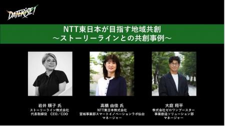「DATERISE！2025」にNTT東日本がPLATINUM SPONSORと
