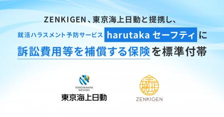 ZENKIGEN、東京海上日動と提携し、就活ハラスメント予