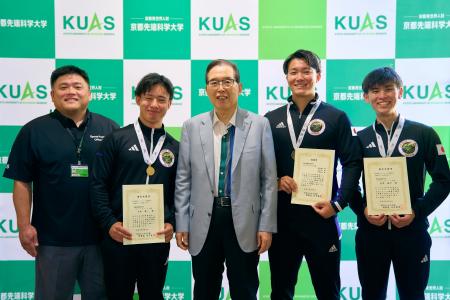 京都先端科学大学パワーリフティング部の3選手が世界