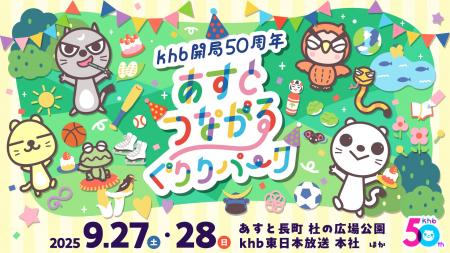ｋｈｂ開局５０周年イベント「あすとつながるぐりりパ