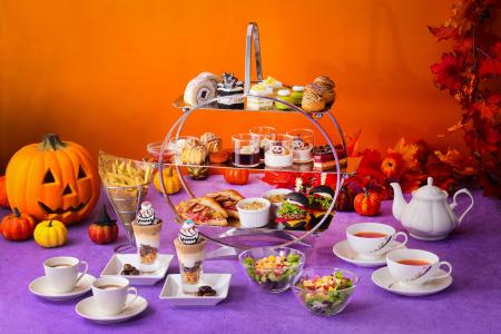 ハロウィンの遊び心と秋の味覚を一度に愉しむアフタヌ