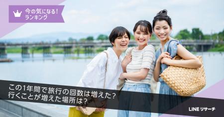 【LINEリサーチ】近いうちに「国内旅行」に行きたい人