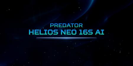 16インチ OLED WQXGA解像度液晶搭載Predator Helios N