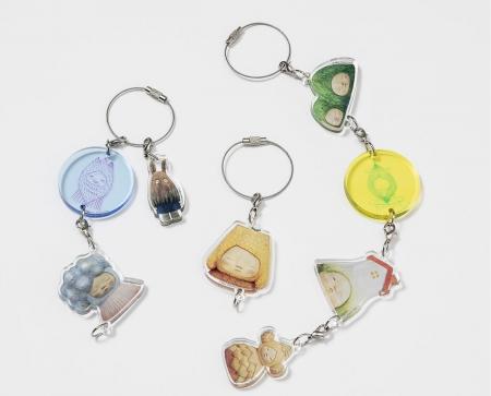 中村 萌 「connect connect」展　オリジナルグッズを8