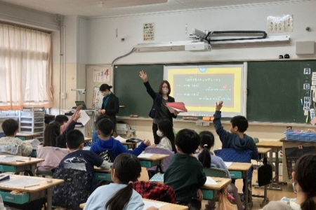 2023年からスタートした小学生向けの出前授業が10回目