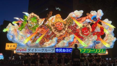 青森屋が応援するねぶた師・北村麻子氏が青森ねぶた祭