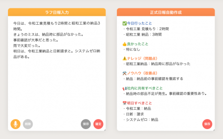 AI日報：業務効率と組織力を革新する「AI日報」utf-8