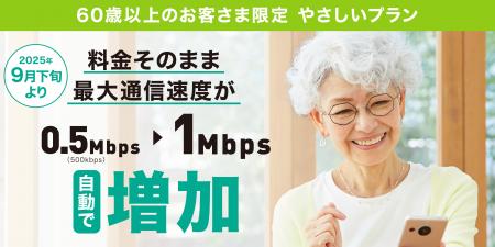 イオンモバイル「やさしいプラン」の通信速度を改善